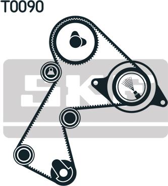 SKF VKMA 06113 - Set curea de distributie aaoparts.ro