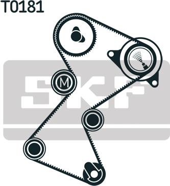 SKF VKMA 06137 - Set curea de distributie aaoparts.ro