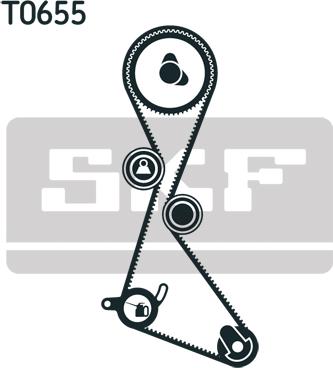 SKF VKMA 06123 - Set curea de distributie aaoparts.ro