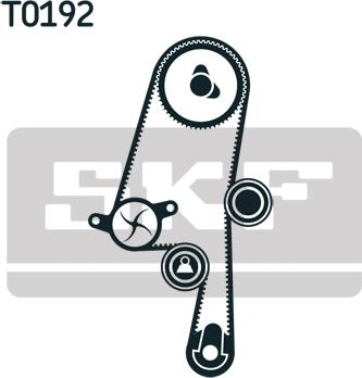 SKF VKMA 06220 - Set curea de distributie aaoparts.ro