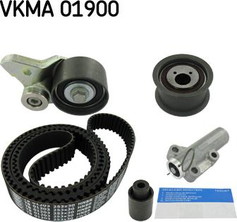 SKF VKMA 01900 - Set curea de distributie aaoparts.ro