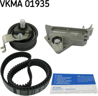 SKF VKMA 01935 - Set curea de distributie aaoparts.ro