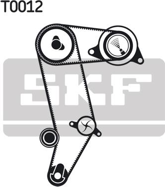 SKF VKMA 01040 - Set curea de distributie aaoparts.ro