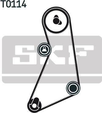 SKF VKMA 01024 - Set curea de distributie aaoparts.ro