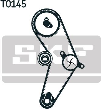 SKF VKMC 01113-2 - Set pompa apa + curea dintata aaoparts.ro