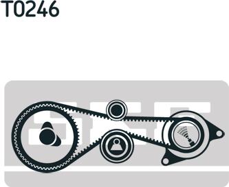 SKF VKMA 01334 - Set curea de distributie aaoparts.ro