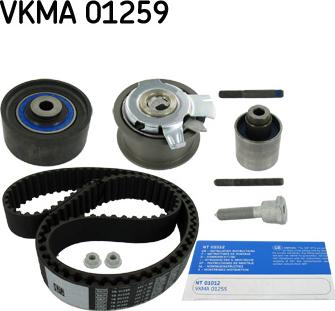 SKF VKMA 01259 - Set curea de distributie aaoparts.ro