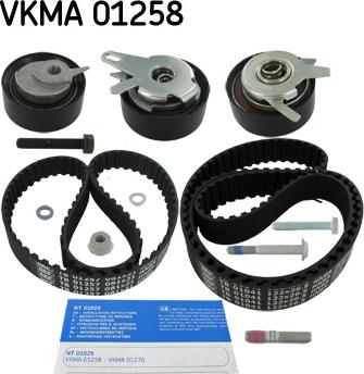 SKF VKMA 01258 - Set curea de distributie aaoparts.ro