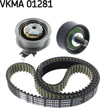 SKF VKMA 01281 - Set curea de distributie aaoparts.ro