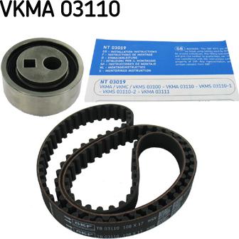 SKF VKMA 03110 - Set curea de distributie aaoparts.ro