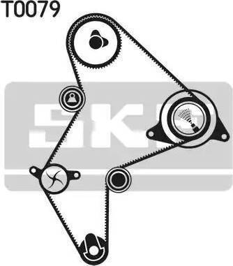 SKF VKMA 03250 - Set curea de distributie aaoparts.ro