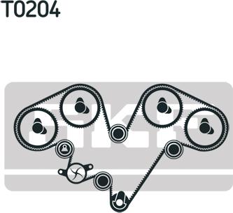 SKF VKMA 02540 - Set curea de distributie aaoparts.ro