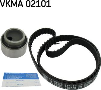 SKF VKMA 02101 - Set curea de distributie aaoparts.ro