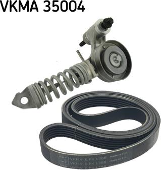SKF VKMA 35004 - Set curea transmisie cu caneluri aaoparts.ro