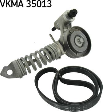 SKF VKMA 35013 - Set curea transmisie cu caneluri aaoparts.ro