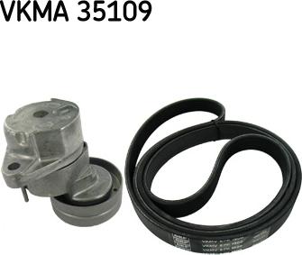 SKF VKMA 35109 - Set curea transmisie cu caneluri aaoparts.ro