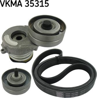 SKF VKMA 35315 - Set curea transmisie cu caneluri aaoparts.ro