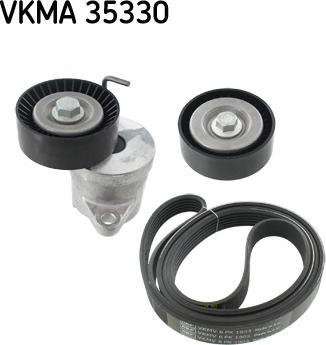 SKF VKMA 35330 - Set curea transmisie cu caneluri aaoparts.ro