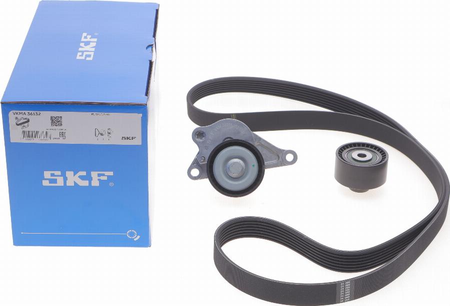 SKF VKMA 36132 - Set curea transmisie cu caneluri aaoparts.ro