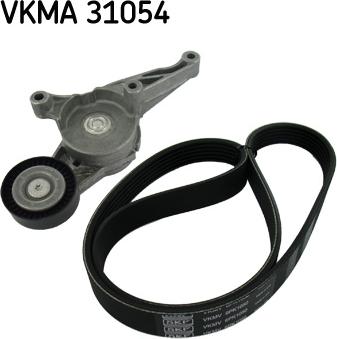 SKF VKMA 31054 - Set curea transmisie cu caneluri aaoparts.ro