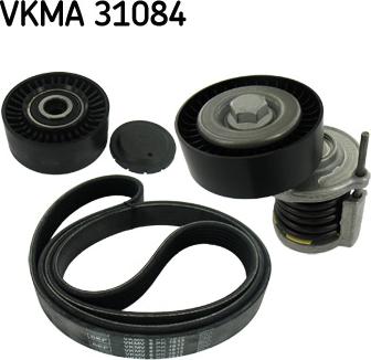 SKF VKMA 31084 - Set curea transmisie cu caneluri aaoparts.ro