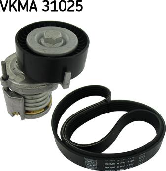 SKF VKMA 31025 - Set curea transmisie cu caneluri aaoparts.ro