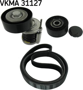 SKF VKMA 31127 - Set curea transmisie cu caneluri aaoparts.ro