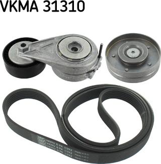 SKF VKMA 31310 - Set curea transmisie cu caneluri aaoparts.ro