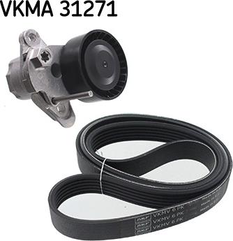 SKF VKMA 31271 - Set curea transmisie cu caneluri aaoparts.ro