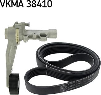 SKF VKMA 38410 - Set curea transmisie cu caneluri aaoparts.ro