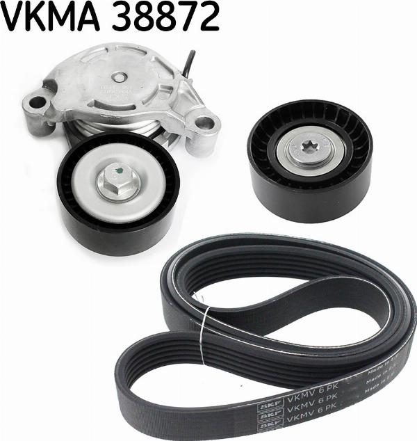 SKF VKMA 38872 - Set curea transmisie cu caneluri aaoparts.ro