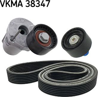 SKF VKMA 38347 - Set curea transmisie cu caneluri aaoparts.ro