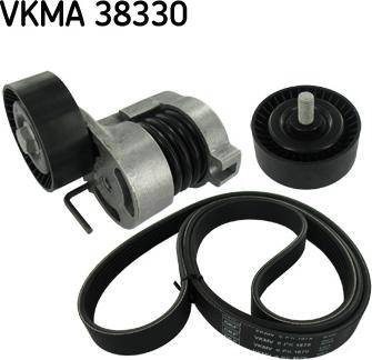 SKF VKMA 38330 - Set curea transmisie cu caneluri aaoparts.ro