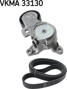 SKF VKMA 33130 - Set curea transmisie cu caneluri aaoparts.ro