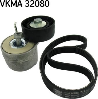 SKF VKMA 32080 - Set curea transmisie cu caneluri aaoparts.ro