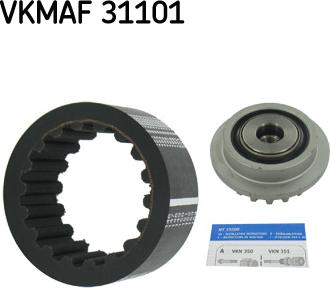 SKF VKMAF 31101 - Set-mufa ambreiaj flexibil aaoparts.ro