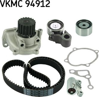 SKF VKMC 94912 - Set pompa apa + curea dintata aaoparts.ro