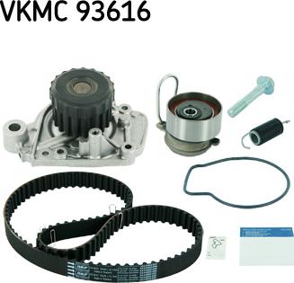 SKF VKMC 93616 - Set pompa apa + curea dintata aaoparts.ro