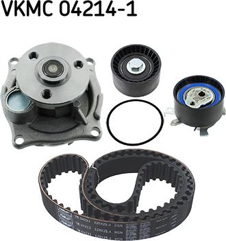 SKF VKMC 04214-1 - Set pompa apa + curea dintata aaoparts.ro