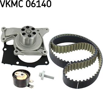 SKF VKMC 06140 - Set pompa apa + curea dintata aaoparts.ro