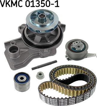 SKF VKMC 01350-1 - Set pompa apa + curea dintata aaoparts.ro