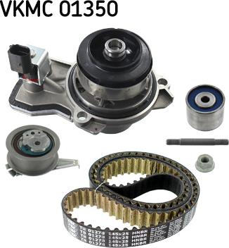 SKF VKMC 01350 - Set pompa apa + curea dintata aaoparts.ro