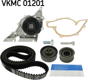 SKF VKMC 01201 - Set pompa apa + curea dintata aaoparts.ro