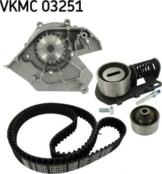 SKF VKMC 03251 - Set pompa apa + curea dintata aaoparts.ro