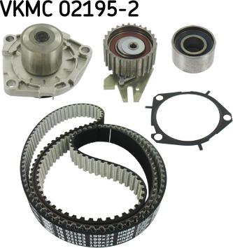 SKF VKMC 02195-2 - Set pompa apa + curea dintata aaoparts.ro