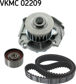 SKF VKMC 02209 - Set pompa apa + curea dintata aaoparts.ro