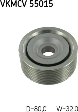 SKF VKMCV 55015 - Rola ghidare / conducere, curea transmisie aaoparts.ro
