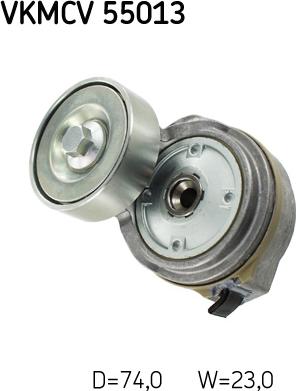 SKF VKMCV 55013 - Rola ghidare / conducere, curea transmisie aaoparts.ro