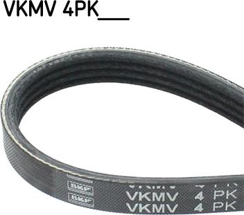 SKF VKMV 4PK668 - Curea transmisie cu caneluri aaoparts.ro