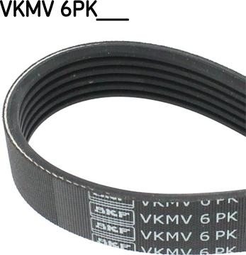 SKF VKMV 6PK1217 - Curea transmisie cu caneluri aaoparts.ro